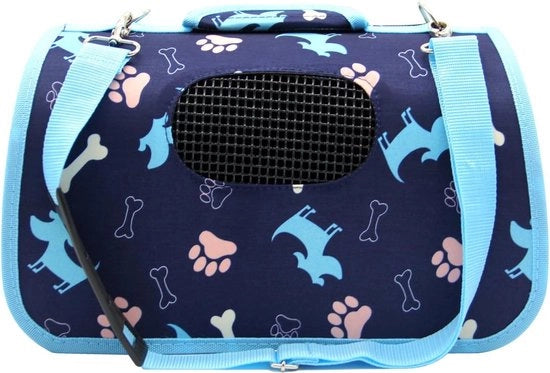 Carriera per animali domestici, cani, gatti, animali, 3 misure S/M/L a scelta (L, blu)