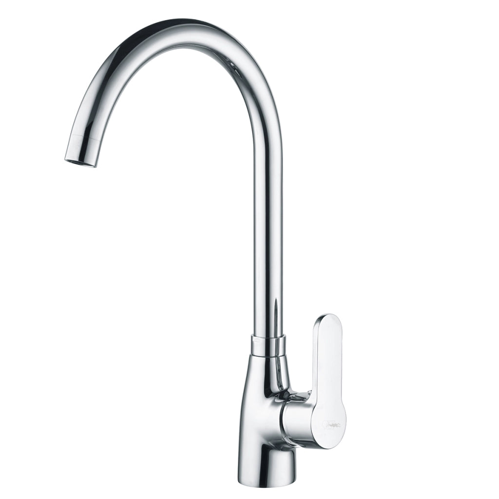 MISCELATORE MONOCOMANDO LAVELLO CANNA ALTA SERIE PACO- Nero opaco- DH- pezzi 1