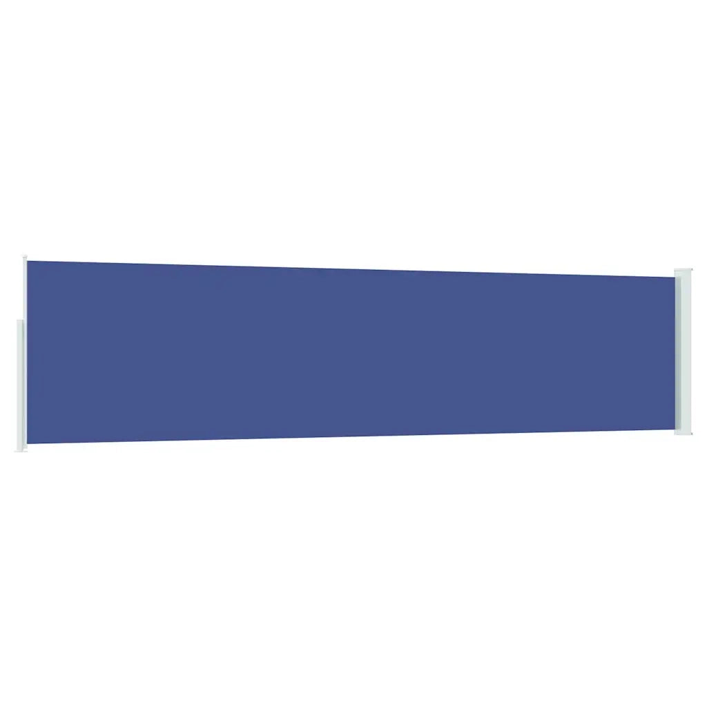 Tenda Laterale Retrattile per Patio 120x500 cm Blu cod mxl 21605