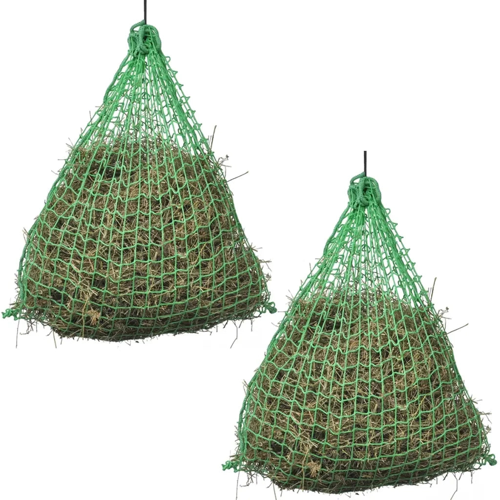 Reti per Fieno 4 pz Rotonde 0,75x0,5 m in PP CFW9850223
