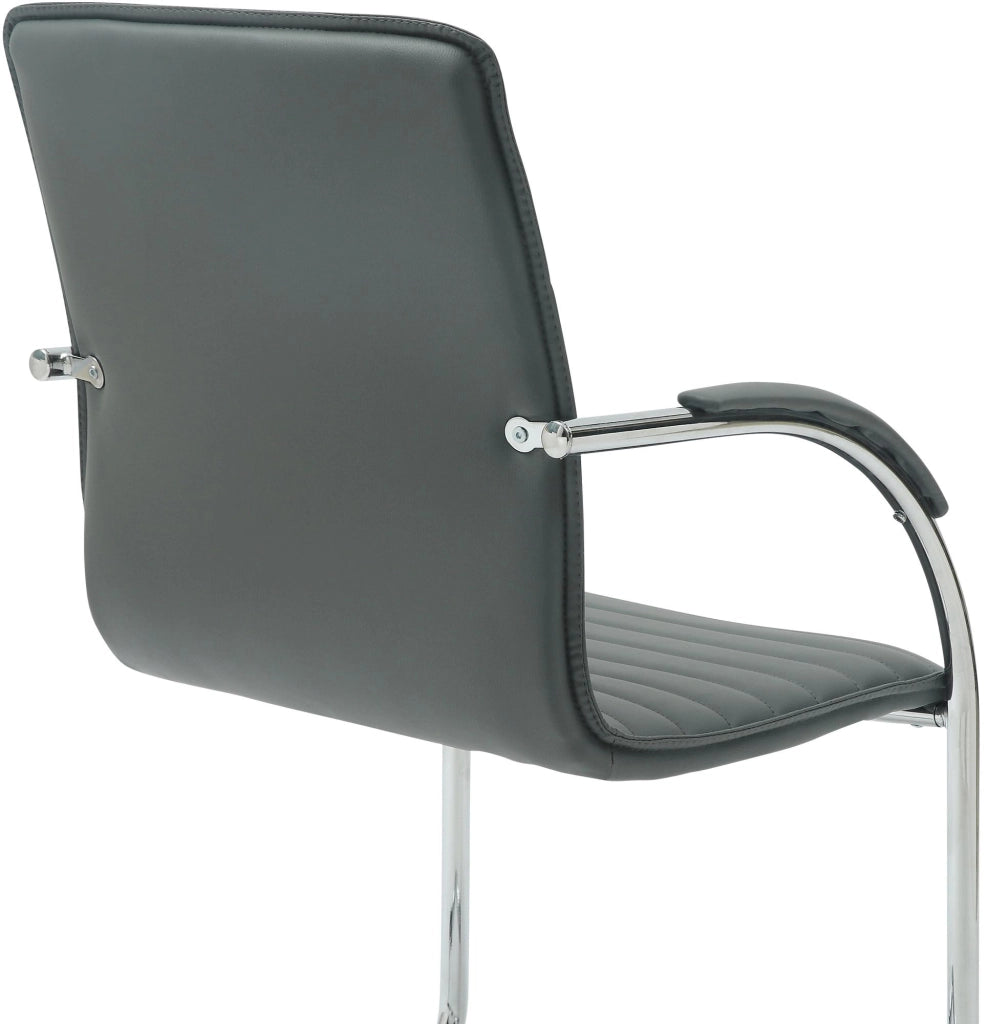 Sedia visitatore in ecopelle Tira 5