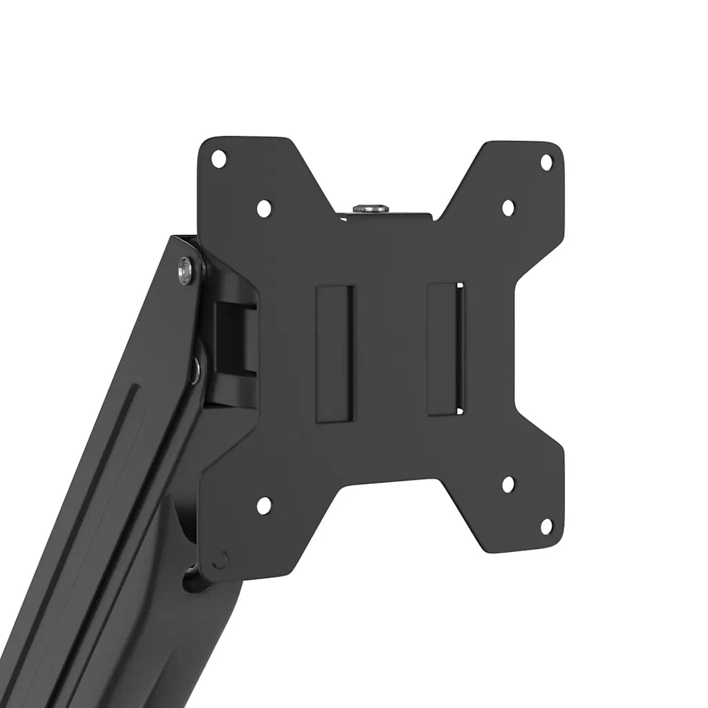 Braccio TV Singolo per Schermo Max 27 Pollici Molla a Gas 20 kg 4012169