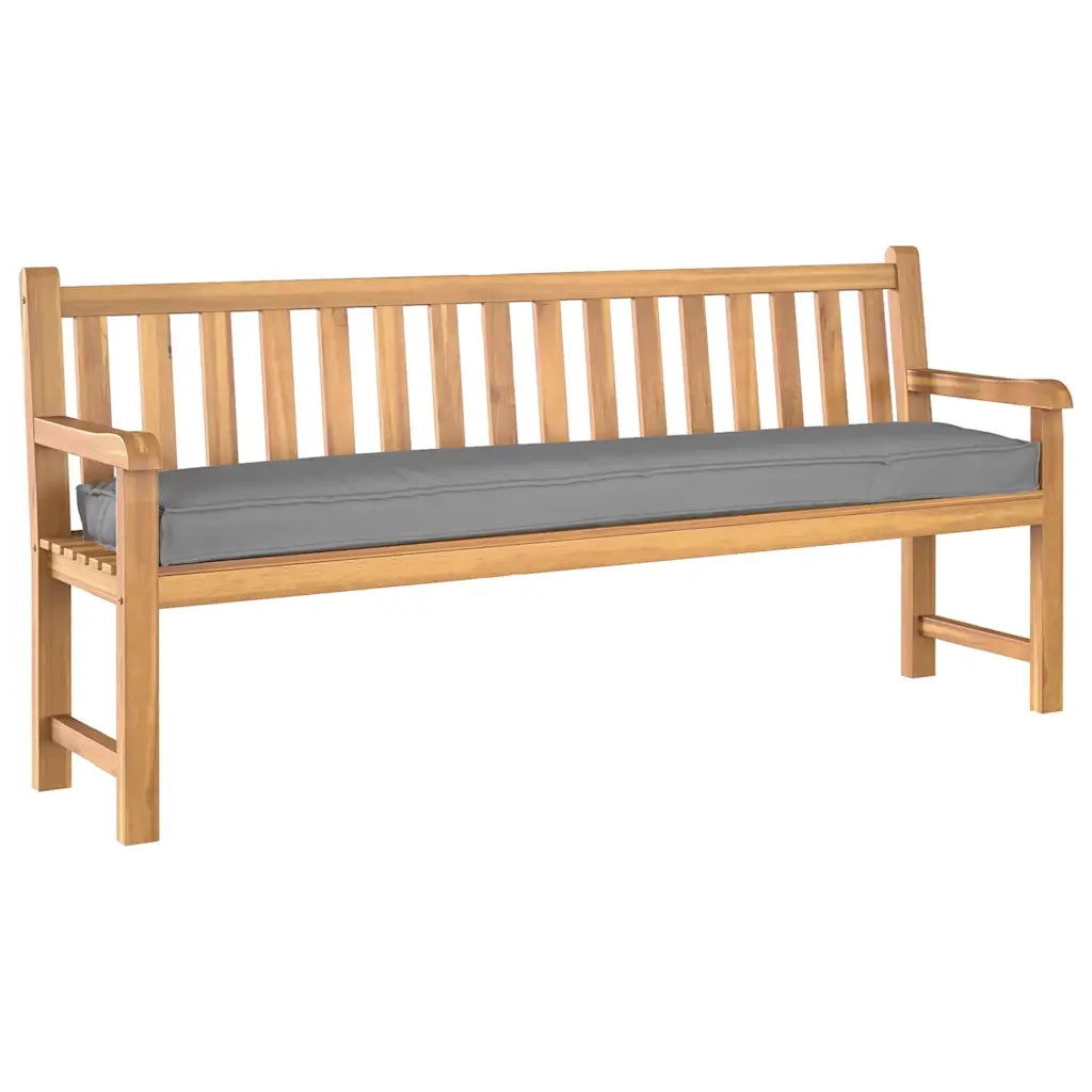 Cuscino per pallet Grigio 200 x 40 x 8 cm Tessuto Oxford 42001679