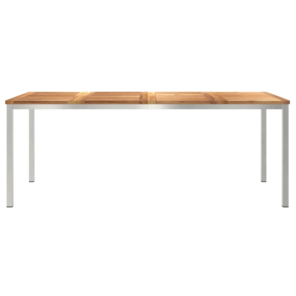 Tavolo da pranzo outdoor 200x90x74.5 cm Legno massello di teak