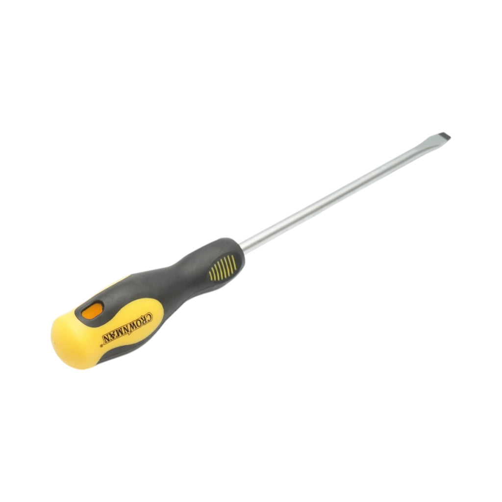 Cacciavite dritto Crownman 8x200mm con punta magnetica professionale Cr-V
