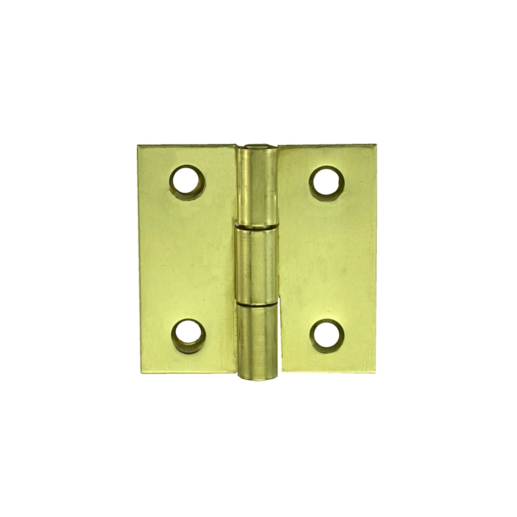 Cerniere quadre 50 x 50 mm. - zincate giallo - 2 pz.