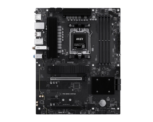 Msi mb pro b850-s wifi6e,am5,4ddr5,2pci-ex16,1pci-ex1,2m.2,4sata3,5usb 10g,6usb 5g,4usb2,hd audi - 911-7E80-002