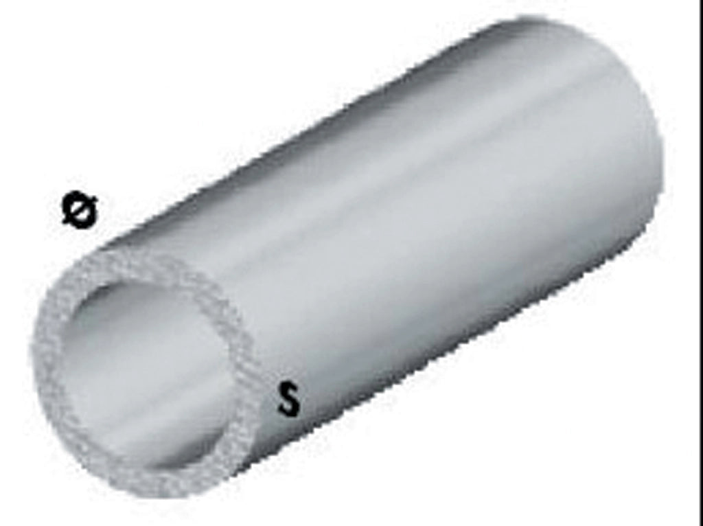 PROFILO ARGENTO H.100 CM TUBO TONDO 16X1 MM*- ARCANSAS- 5,0 pz