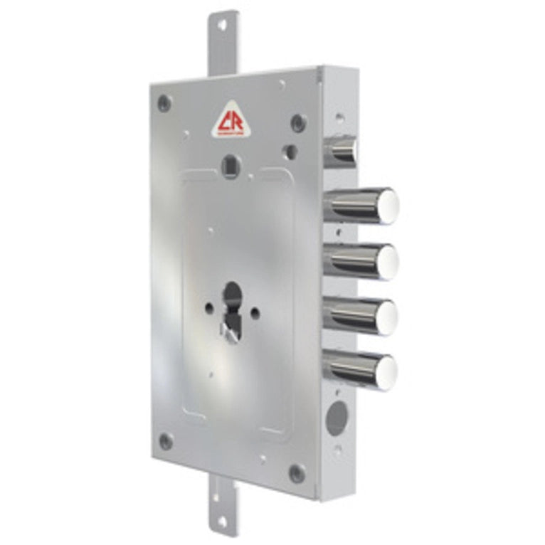 SERRATURA TRIPLICE ANTIFURTO A CILINDRO EUROPEO PER PORTE BLINDATE CR ART.2655/28 PE