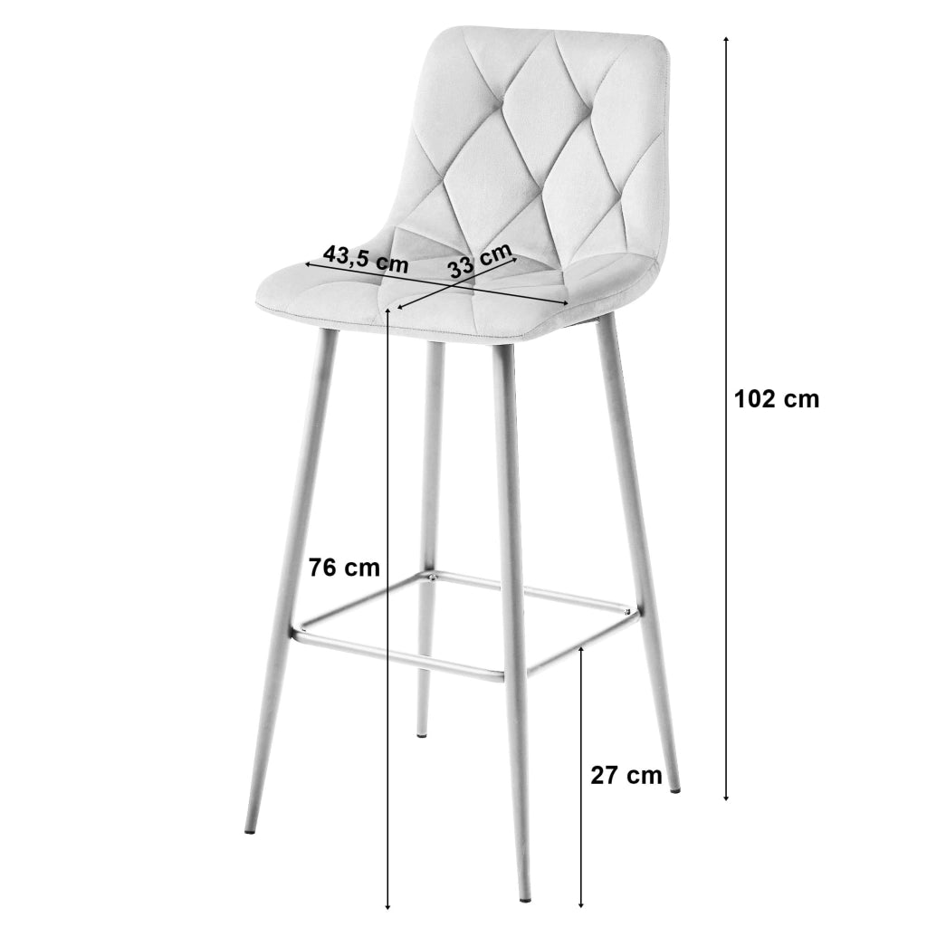 Sgabello Valora KODA in velluto nero con gambe dorate, design moderno x3