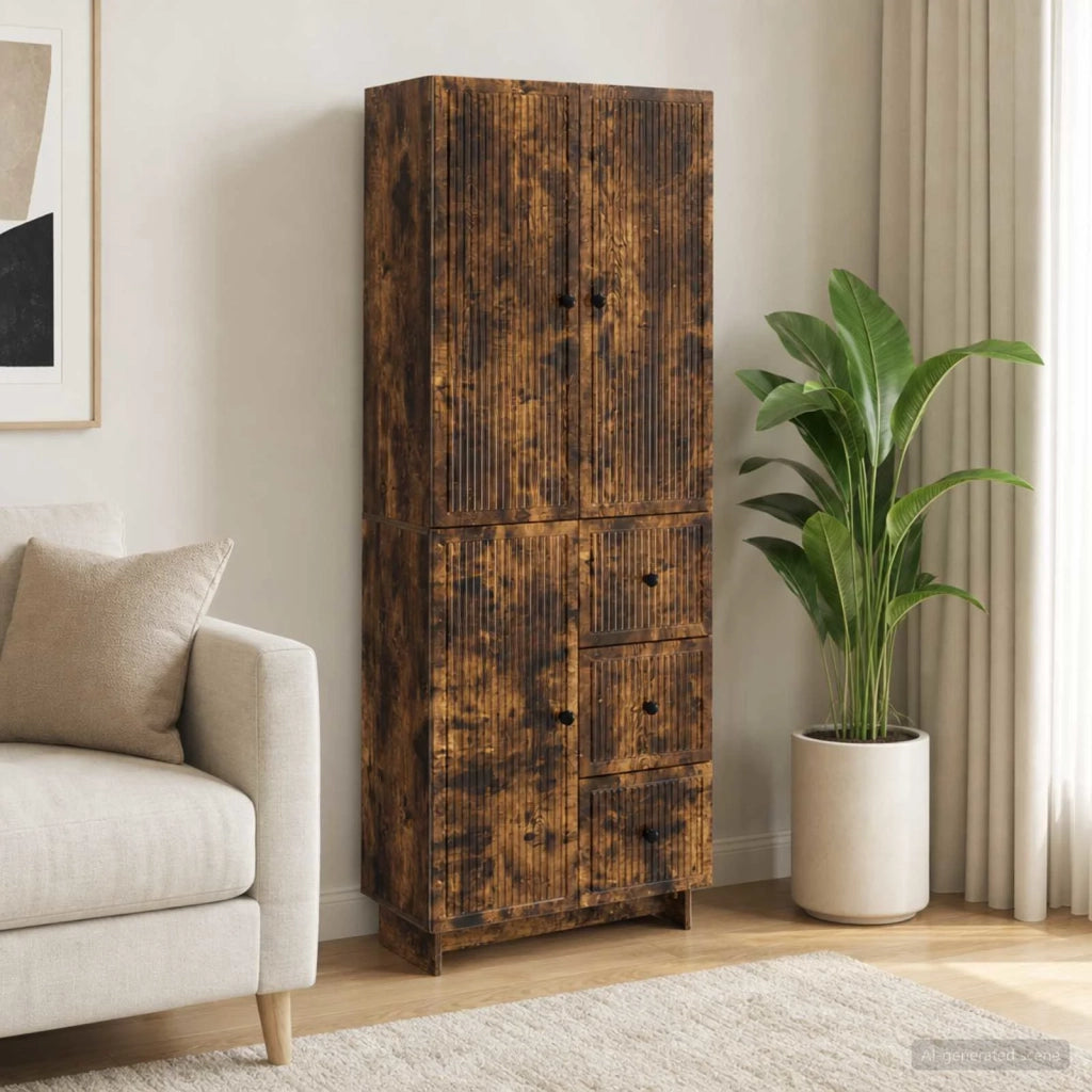 Set di armadi 2 pcs 66 x 34,5 x 90 cm Legno ingegnerizzato 3416399
