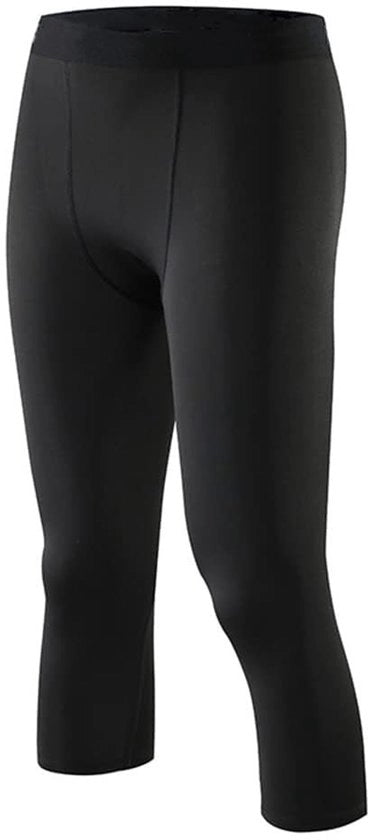 Compresso per Uomo - Respirazione Facile - Leggero - Rapido Assorbimento - Supporto Muscolare - Riduzione Fatica Muscolare - Leggins per Sport