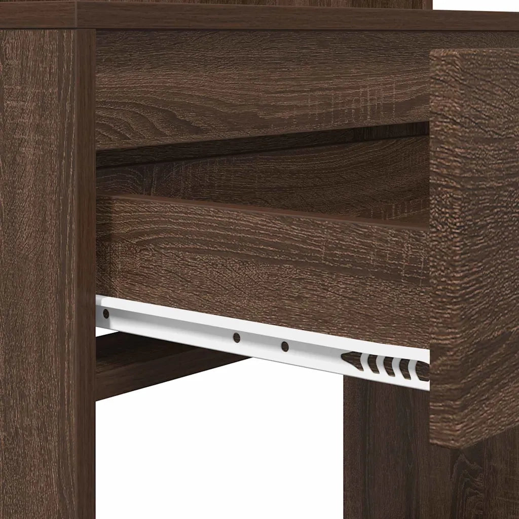 Tavoli da Trucco per Camera da Letto Rovere Marrone