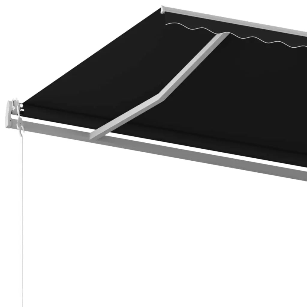 Tenda da Sole Retrattile Manuale 500x350 cm Antracite cod mxl 73750