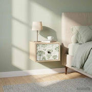 Mobiletto da comodino a parete GOTHA 2 pz Rovere Sonoma 8007506