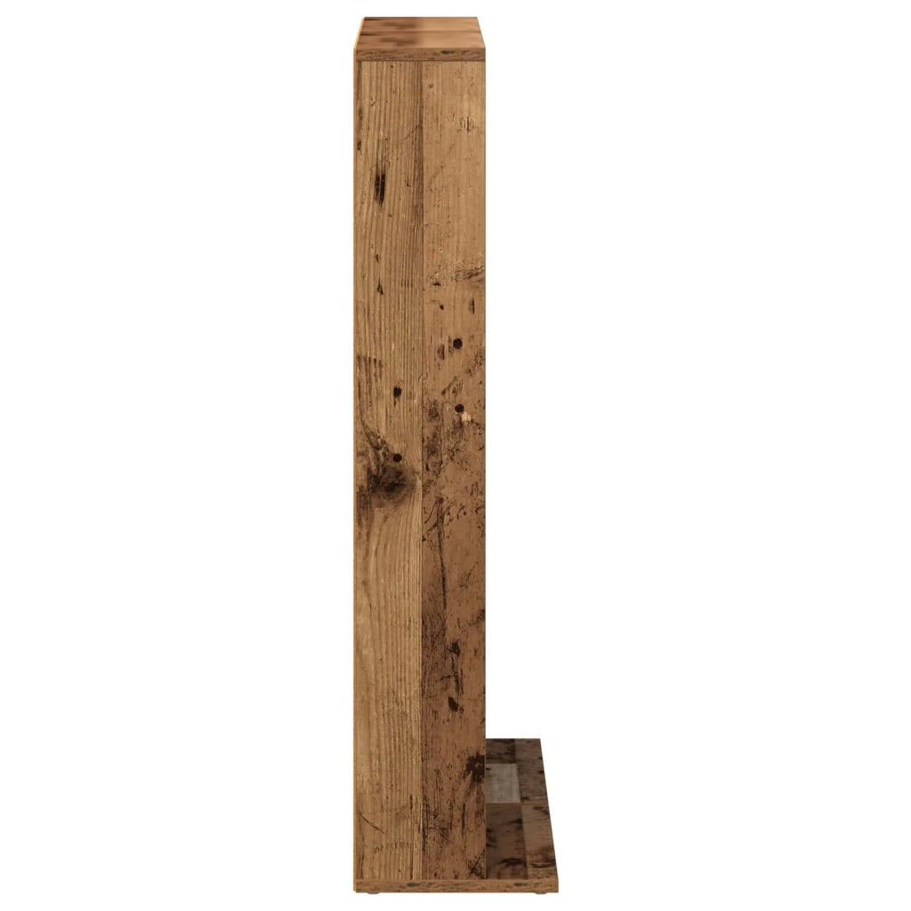 Mobile per CD 2 pz Legno antico 33 x 23,5 x 97,5 cm 8012703