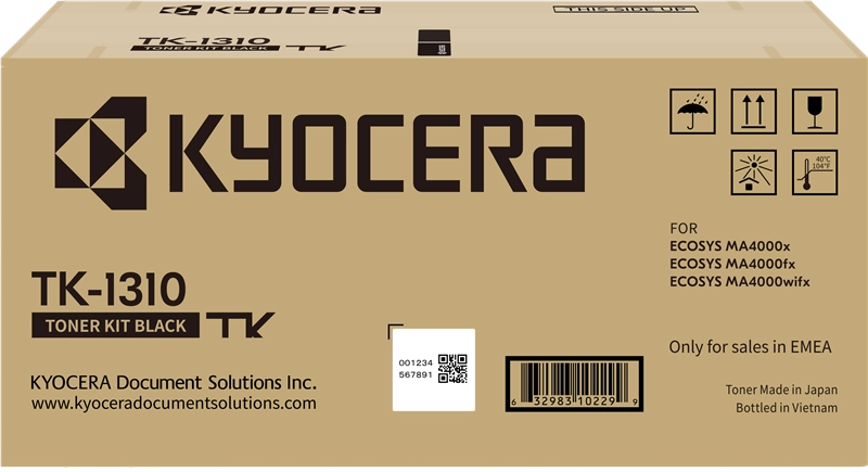 ORIGINAL Kyocera toner nero TK-1310 1T0C140NL1 ~3000 Seiten