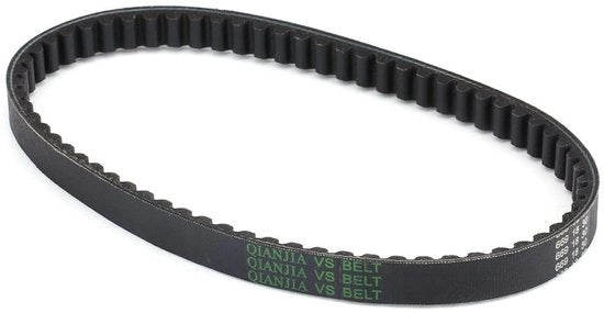 Cavo di trasmissione in gomma - Adatto per GY6 50CC - 669 mm Lunghezza - 18 mm Larghezza - 30 mm Angolo - Duraturo e Resistente all'olio - Cavo di trasmissione per scooter