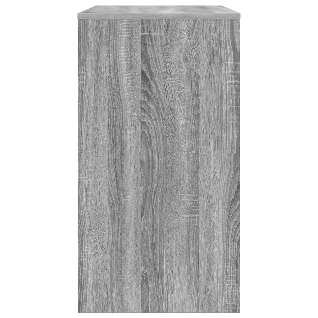Scrivania per Computer Grigio Sonoma Legno ingegnerizzato Compatta
