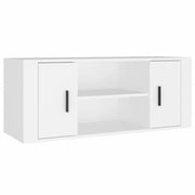 Mobile TV | Armadietto TV | Mobile Porta TV Bianco 100x35x40 cm in Legno Multistrato