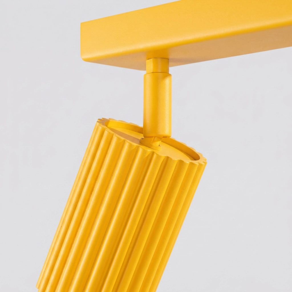 Plafoniera KARBON 6L giallo