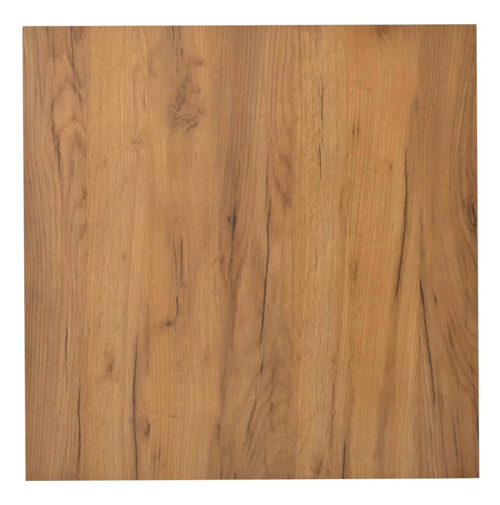 Tavolino da caffè quadrato 70 x 70 x 31;5 cm con 3 cassetti; bianco e legno