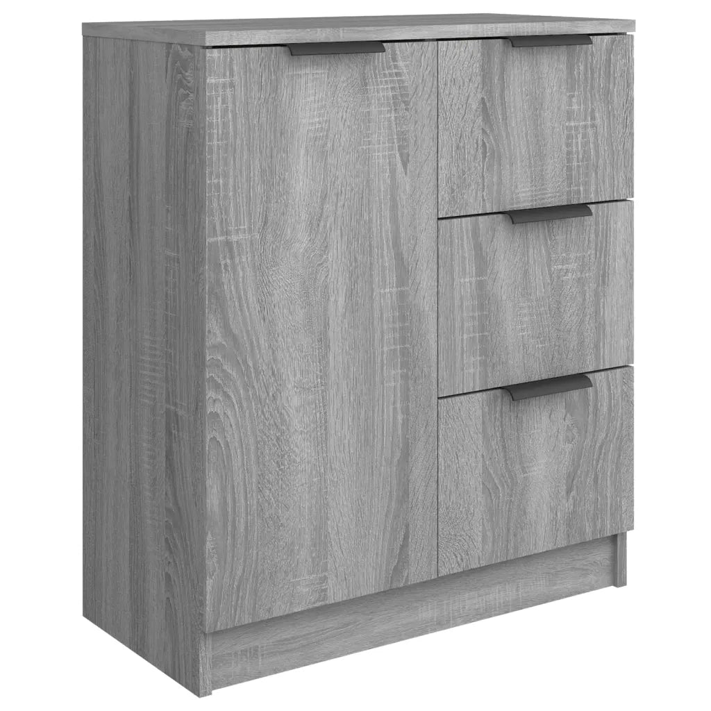 Credenza-Buffet-Armadio da cucina Grigio Sonoma 60x30x70 cm in Legno tecnico 200357