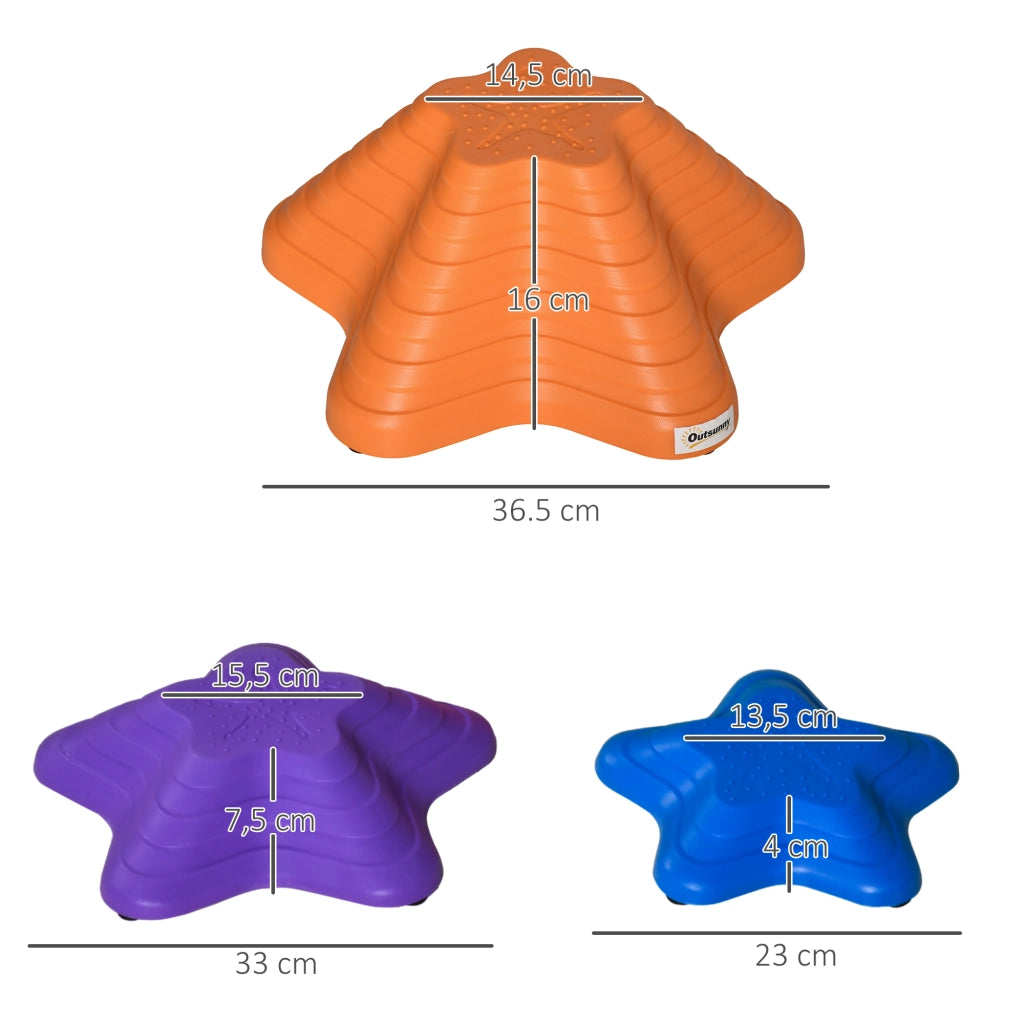 Set 3 Sgabelli Impilabili Bambini ¨C Xylo ¨C Antiscivolo 3 Misure 80kg