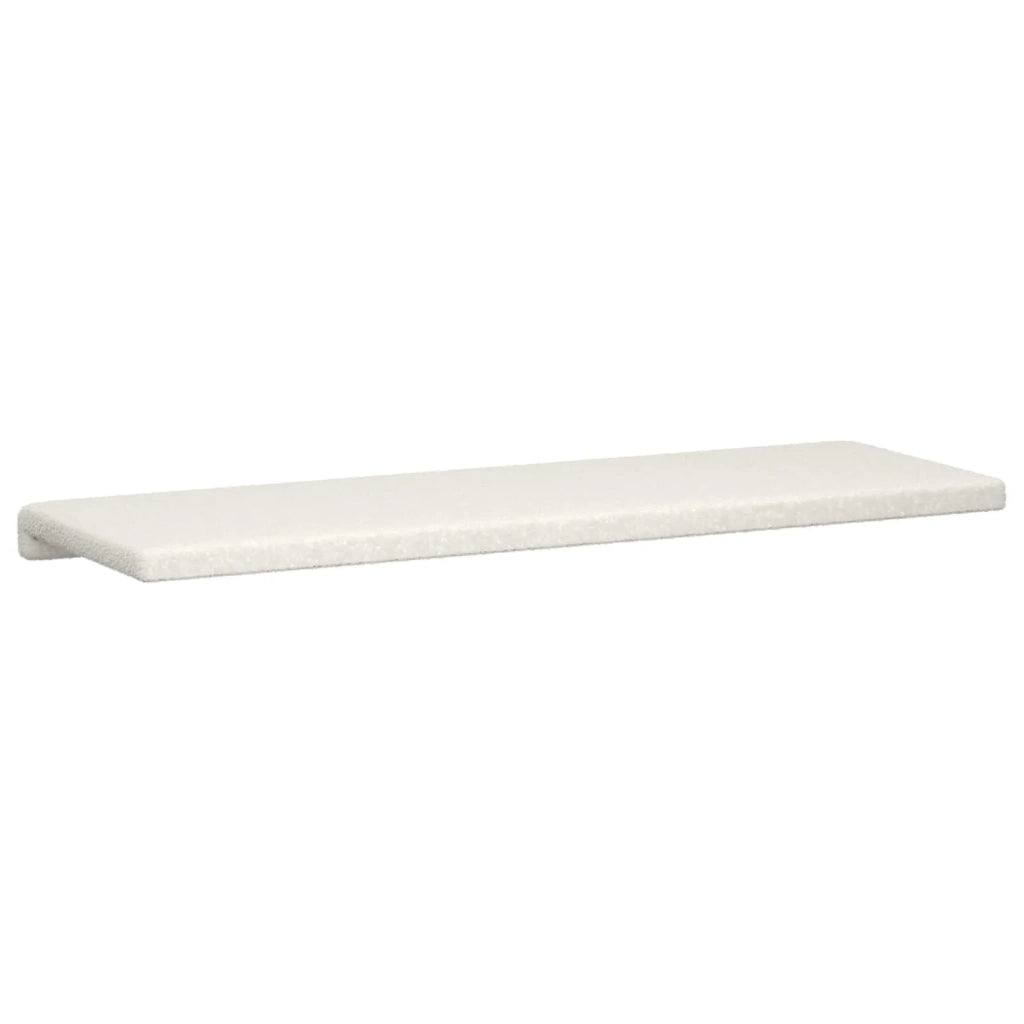 Cuscino per panchina Tessuto Sherpa Crema Profondità 35 cm 42043381