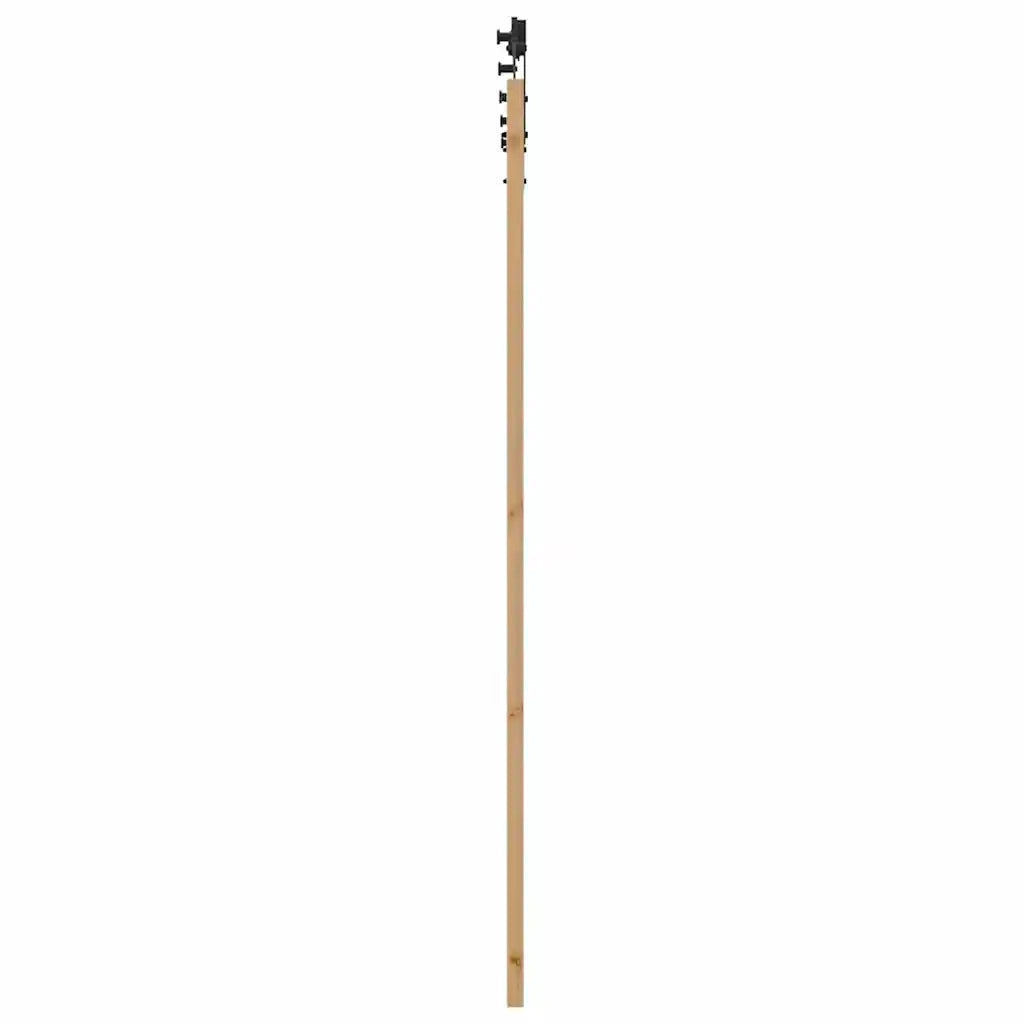 Porta scorrevole ORKDAL Naturale e Nero 93 x 211 cm 3331841