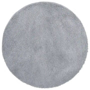 Tappeto del soggiorno | Tappeto Shaggy a Pelo Lungo NAVARRA Grigio Chiaro 240x240 cm