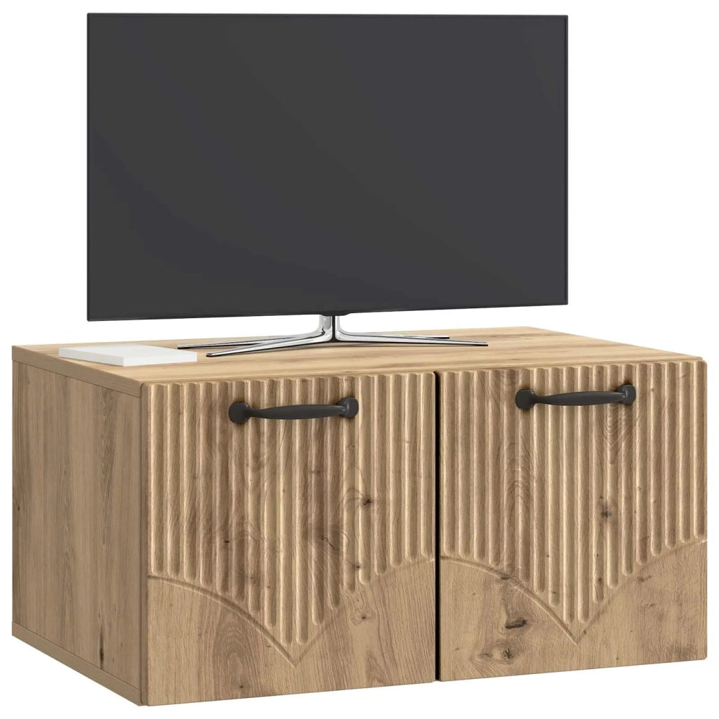Mobile Porta TV da Muro 59,5 x 41 x 30 cm Rovere Artigianale 899024