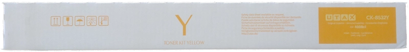 ORIGINAL Utax toner giallo CK-8532y 1T02YMAUT0 ~20000 Seiten