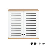 Pensile Bagno Pensile Cucina Armadietto Bagno Armadietto 2 Ripiani Montabile a Parete BZR42-W