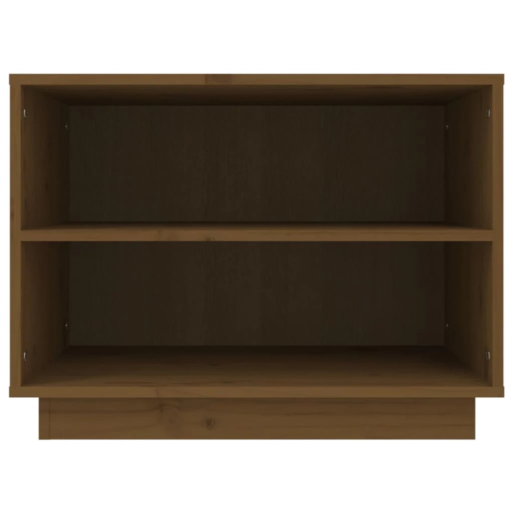 Scarpiera mobiletto portascarpe mobile per ingresso/corridoio/soggiorno 60 x 34 x 45 cm legno massello di pino marrone 02_0021879