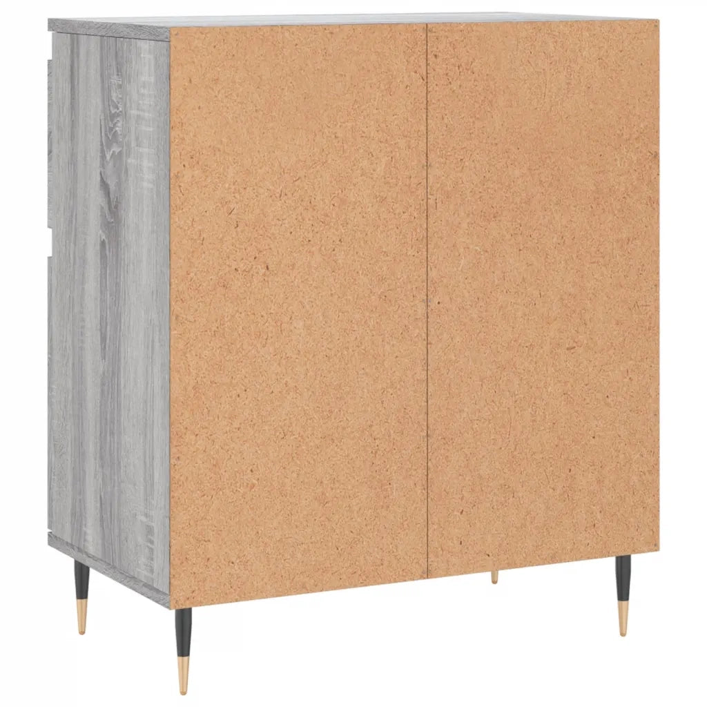 Credenza-Buffet-Armadio da cucina Grigio Sonoma 60x35x70 cm in Legno Multistrato 904883