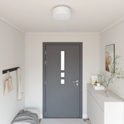 Lampade da soffitto a filo bianche Ã˜ 30 cm in tessuto E27