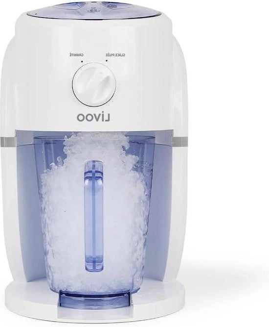 Apparecchio per slush e macchina per ghiaccio schiacciato - 2 contenitori per ghiaccio - 250 g/min - 25 W