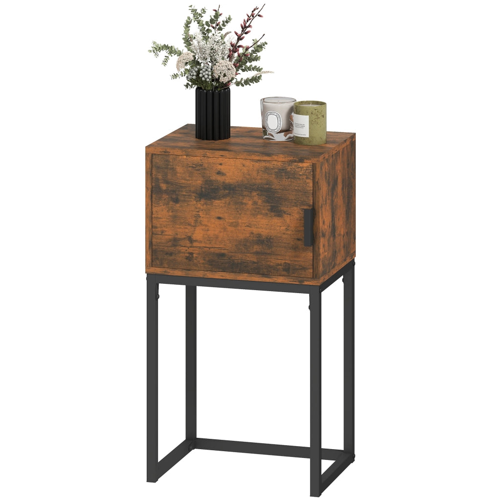 Tavolo consolle ¨C zephmum ¨C Rustico marrone 40x30x76
