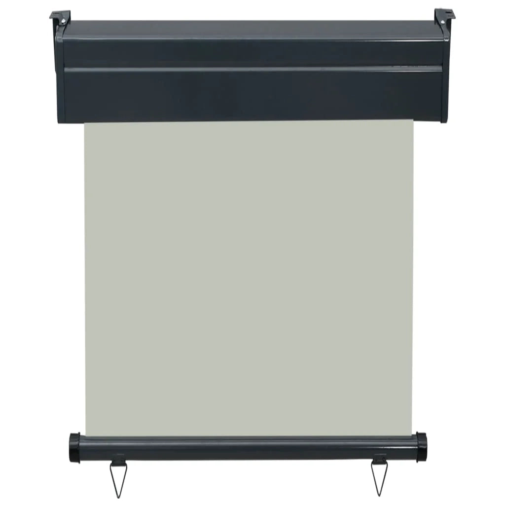 Tenda da sole laterale retrattile/schermo privacy per patio giardino terrazza balcone 60 x 250 cm grigio 02_0007034
