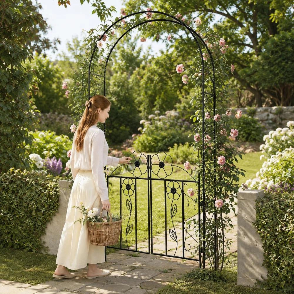 Garden Gate, Rose Arch, Trellis, Rose Column, Espalier, Pergola