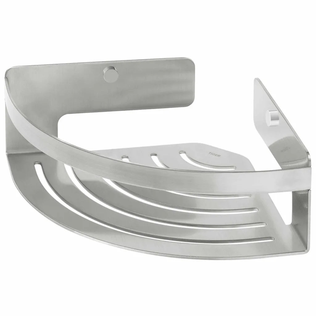 Tiger Mensola da Bagno Angolare Caddy Argentata 1400430946cod mxl 82984