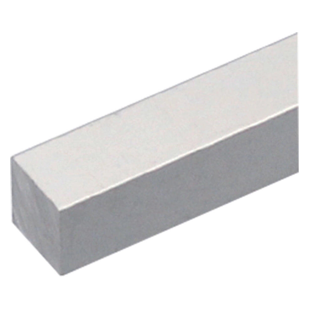 PROFILO PER FAI DA TE QUADRO PIENO mm 10 x  10 - mt 1 col.argento- 8 pezzi  - UNIKO