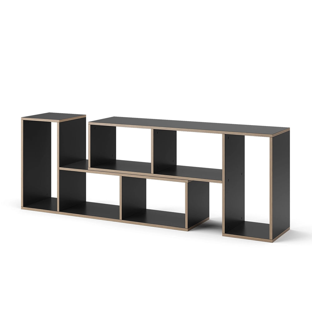 Vicco Libreria Antracite 112.8 x 56.4 cm Set di 2