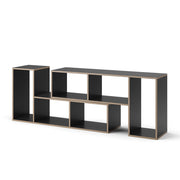 Vicco Libreria Antracite 112.8 x 56.4 cm Set di 2