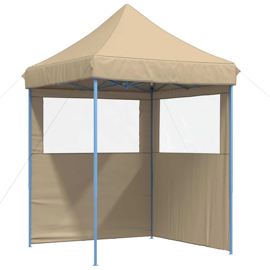 Tenda Party-Tenda da festa Beige 200 x 200 x 306 cm Tessuto Oxford 192139