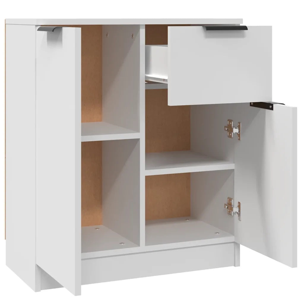 Credenza Bianca 60x30x70 cm in Legno Multistrato cod mxl 10235