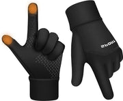 Manopole invernali per donna uomo, clima freddo, manopole per bicicletta, tocco schermo, dita, manopole acqua resistenti, termiche.
