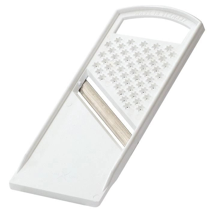 Westmark Küchenmaid affettatrice Manuale Bianco Plastica, Acciaio inox