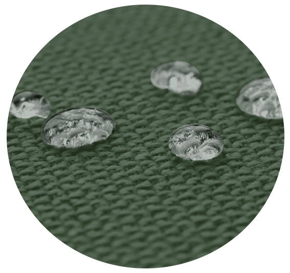AIO FACTORY Set di cuscini da giardino 180x60x50 cm impermeabile verde